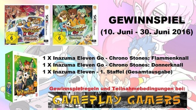 Inazuma Eleven Gewinnspiel (Seite)